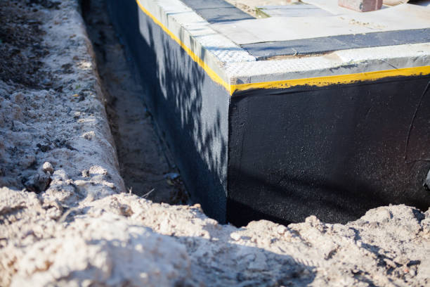 Professional Crawl Space Encapsulation technician working in Liberty, NC